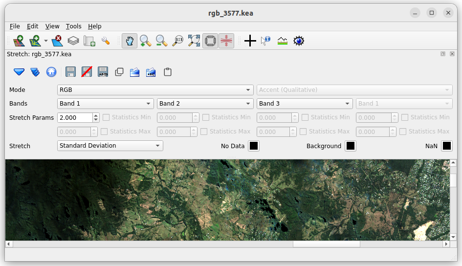 TuiView Stretch Window