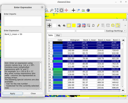 Select by expression