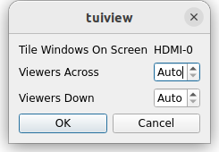 TuiView Tile Window Dialog
